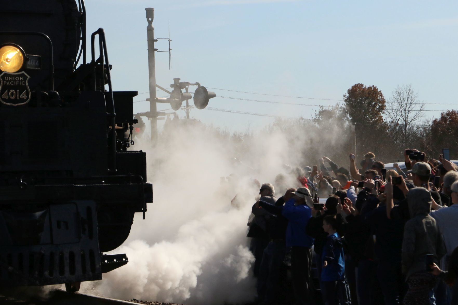 Wagoner welcomes Union Pacific's "Big Boy"